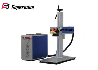 China máquina portátil de la marca del laser de la fibra de 30W 150x150m m para el metal y el no metal proveedor