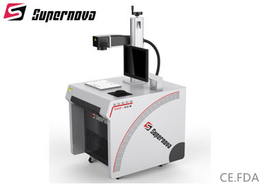 China Máquina de impresión automática de la marca del metal del laser del código de barras para el plástico proveedor