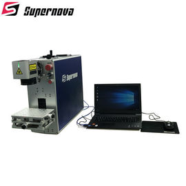 China Aguafuerte de alta velocidad del laser del cobre de la máquina de la marca del laser del Portable que graba los SS materiales proveedor