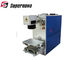 20W / máquina portátil de la marca del laser 50W con el dispositivo rotatorio para el metal proveedor